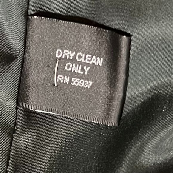 Vtg Jones New York Dark Teal Maxi Flare Trench Coat Wool & Satin Linings, Sz S/M - Picture 13 of 16